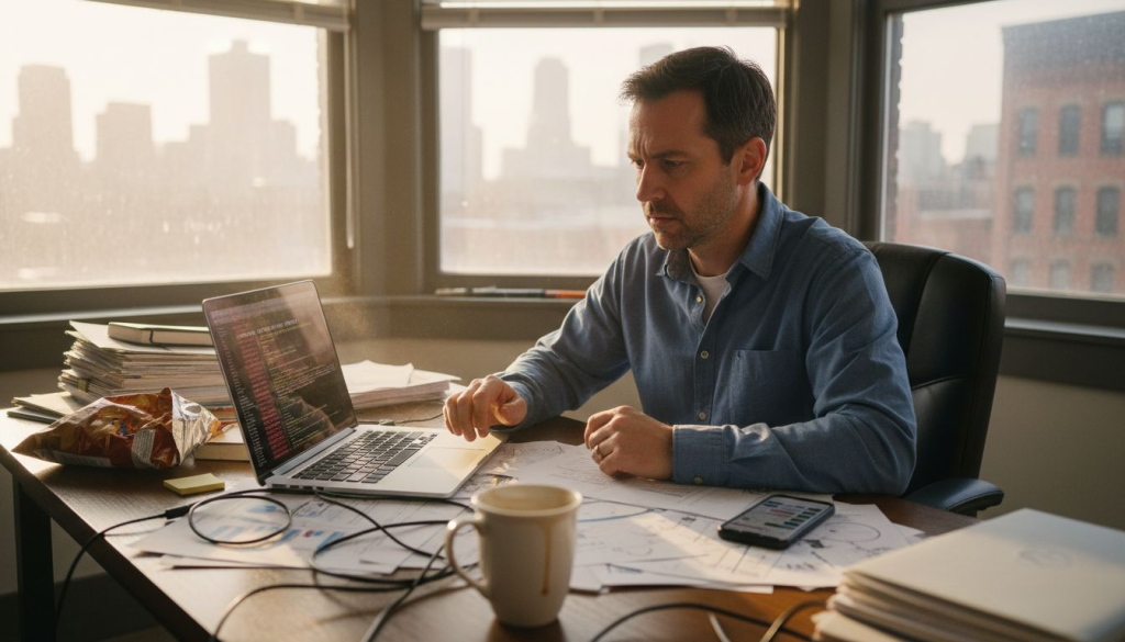 Business owner frustrated with website problems