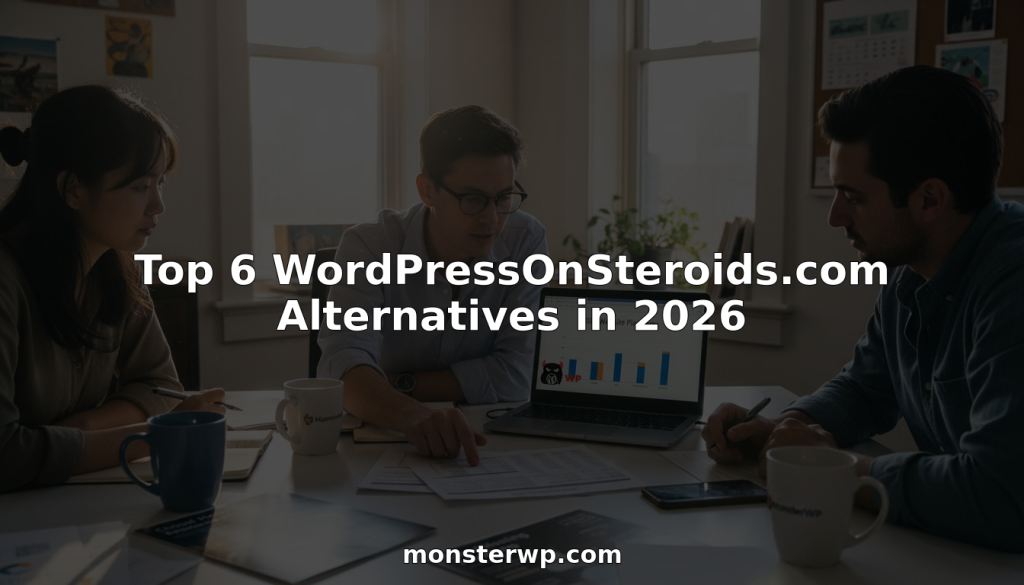 Team meeting about WordPress alternatives