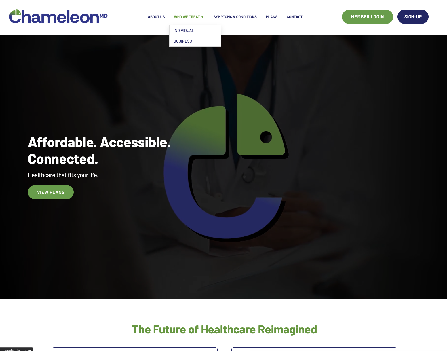 Chameleon MD Virtual Urgent Care Platform Launch | Built by MMG
