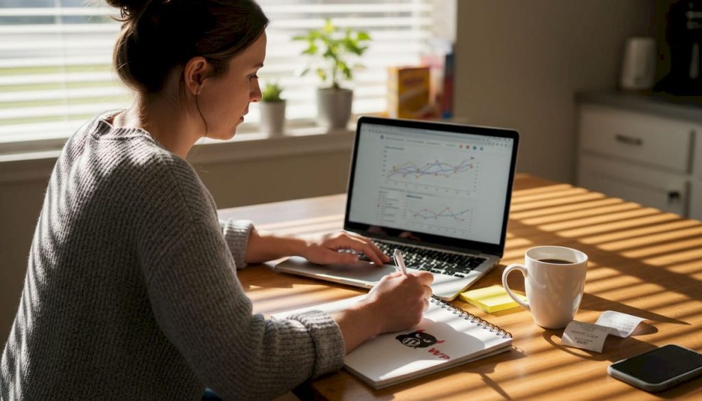 Small business owner working on digital growth