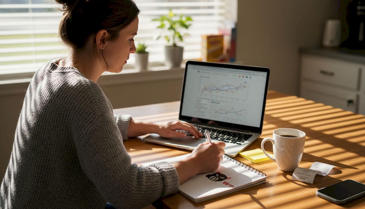 Small business owner working on digital growth